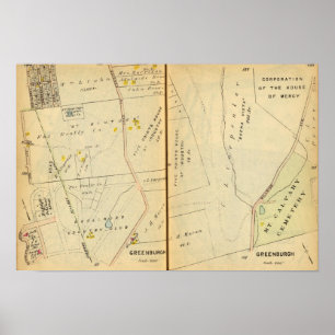 Greenburg, New York 8 Poster