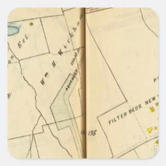 Greenburg, New York 9 Square Sticker