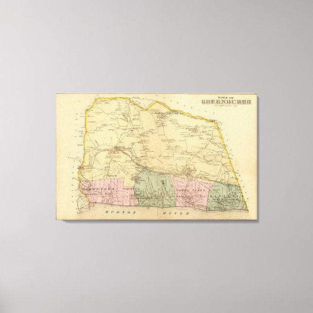 Greenburgh, New York Canvas Print (Front)