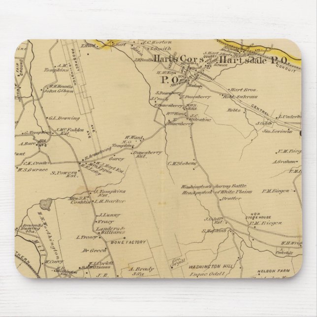 Greenburgh, New York Mouse Mat (Front)