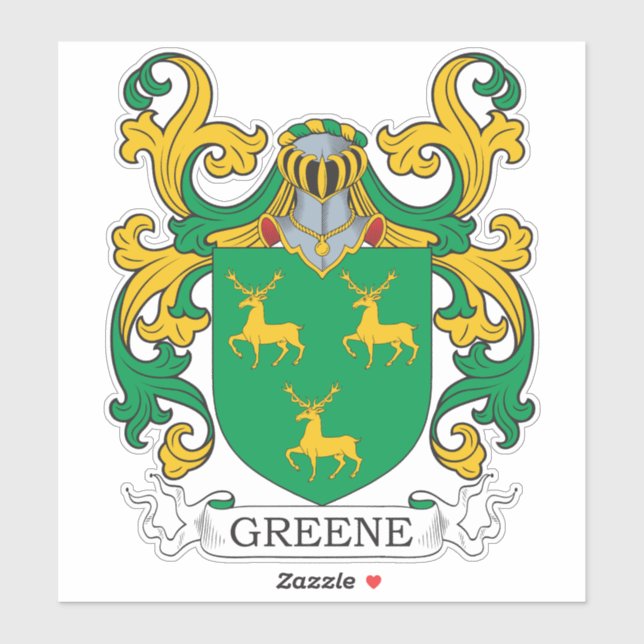Greene Family Crest (Sheet)
