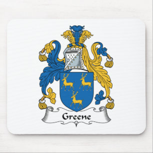 Greene Family Crest Mouse Mat
