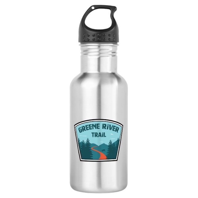 Greene River Trail Pennsylvania 532 Ml Water Bottle (Front)