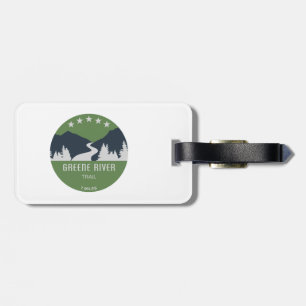 Greene River Trail Pennsylvania Luggage Tag