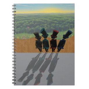 Greener pastures  Spiral Photo Notebook