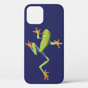 Greenery Amphibian Tree-Frog iPhone 12 Case