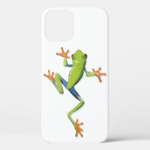 Greenery Amphibian Tree-Frog iPhone 12 Case