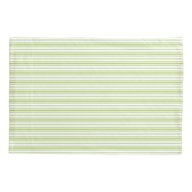 Greenery and Organic Pattern Pillowcase (Back)