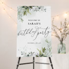 Greenery Birthday Party Welcome Foam Board