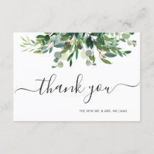 Greenery Blue Gum Eucalyptus Thank You