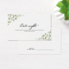 Greenery Bridal Shower Date Night Jar Cards