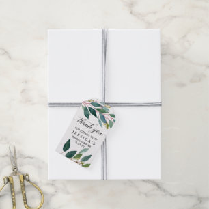 Greenery Bridal Shower Favour Tags