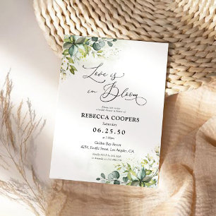 Greenery Bridal Shower Invitation