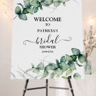 Greenery Bridal Shower Welcome Sign 