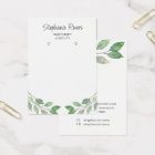 Greenery Calligraphy Earrings Jewellery Display Ca