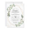 Greenery Eucalyptus Gold Geometric Bridal Shower