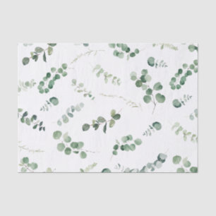 Greenery Eucalyptus Green Leaves Decoupage Craft Tissue Paper