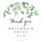 Greenery Eucalyptus Thank You Wedding Favor