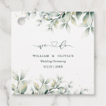 Greenery Eucalyptus Wedding Elegant Floral Wedding