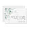 Greenery Eucalyptus Wedding Save The Date Card