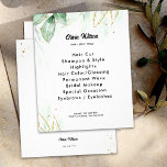 Greenery Flyer<br><div class="desc">Watercolor Greenery Flyer. Matching items available.</div>