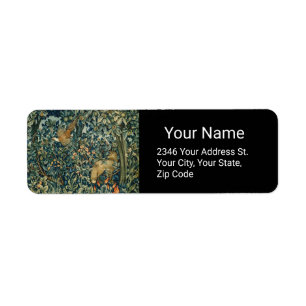 GREENERY,FOREST ANIMALS Pheasant ,Fox,Green Floral