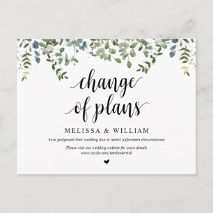 Greenery Garden, Change of plans, Postponed Postcard