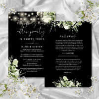 Greenery Happily Ever After Party Wedding Vows