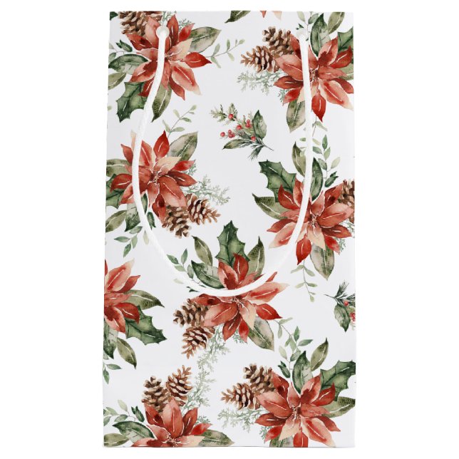 Greenery Holiday Gift Bags (Front)