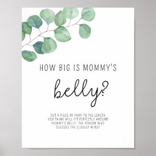 Greenery - How big is mummy's belly game poster