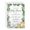 Greenery Jungle Safari Animals Baby Shower 