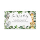 Greenery Jungle Safari Animals Books For Baby