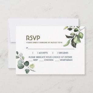 Greenery Leaves Outdoor Wedding Garden Response