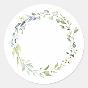 Greenery Mimosa Bar Juice Tags for Handwriting