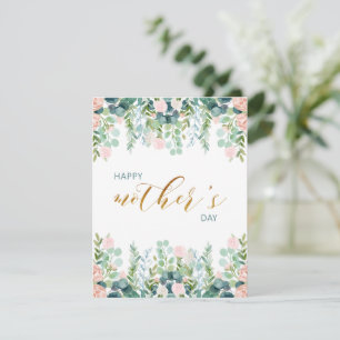 Greenery Mother's Day Greeting Card