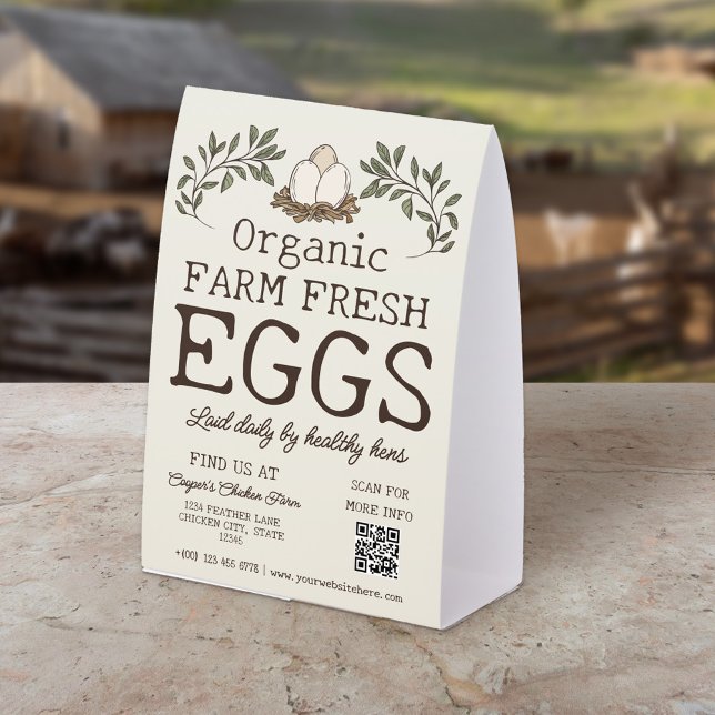 Greenery Nest Illustration Farm Fresh Eggs (Creator Uploaded)