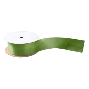 Greenery ombre gradient geometric mesh pattern satin ribbon