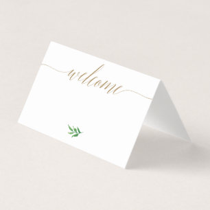 Greenery Place Cards