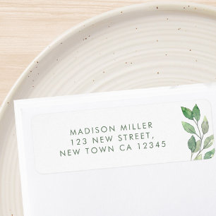 Greenery Return Address