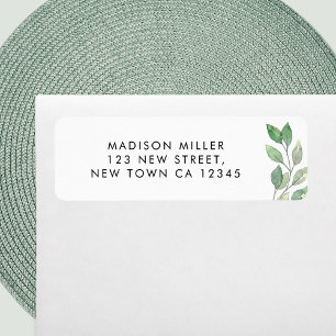 Greenery Return Address