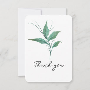 Greenery Stem Thank You