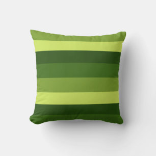 Greenery Stripes  Cushion