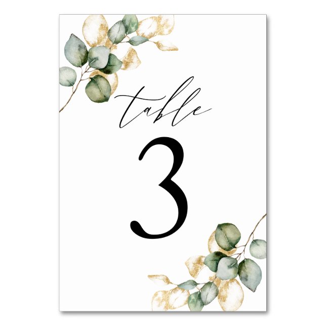 Greenery table number 3 (Front)