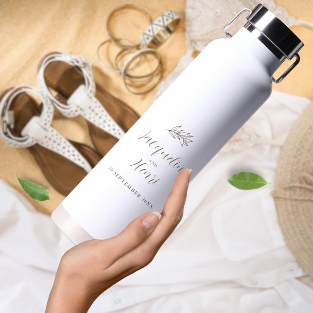 Greenery Tropical Water Bottle (Creator Uploaded)