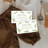 Greenery Veggie Sweet Pea Books For Baby Shower 