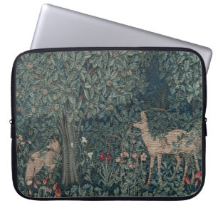Greenery, Victorian Era Tapestry by Henry Dearle Laptop Sleeve