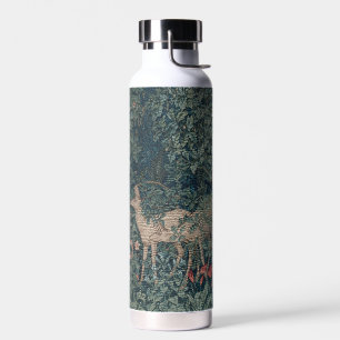 Greenery, Victorian Era Tapestry by Henry Dearle Water Bottle