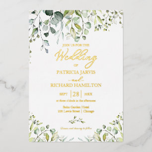Greenery Wedding Eucalyptus Watercolor 