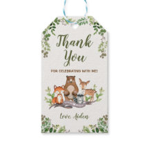 Greenery Woodland Animals Baby Shower Birthday