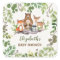 Greenery Woodland Baby Animals Thank You Favours
